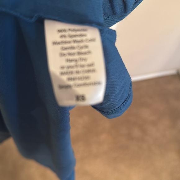 NWT Lularoe Ana XS Blue solid - Picture 7 of 7